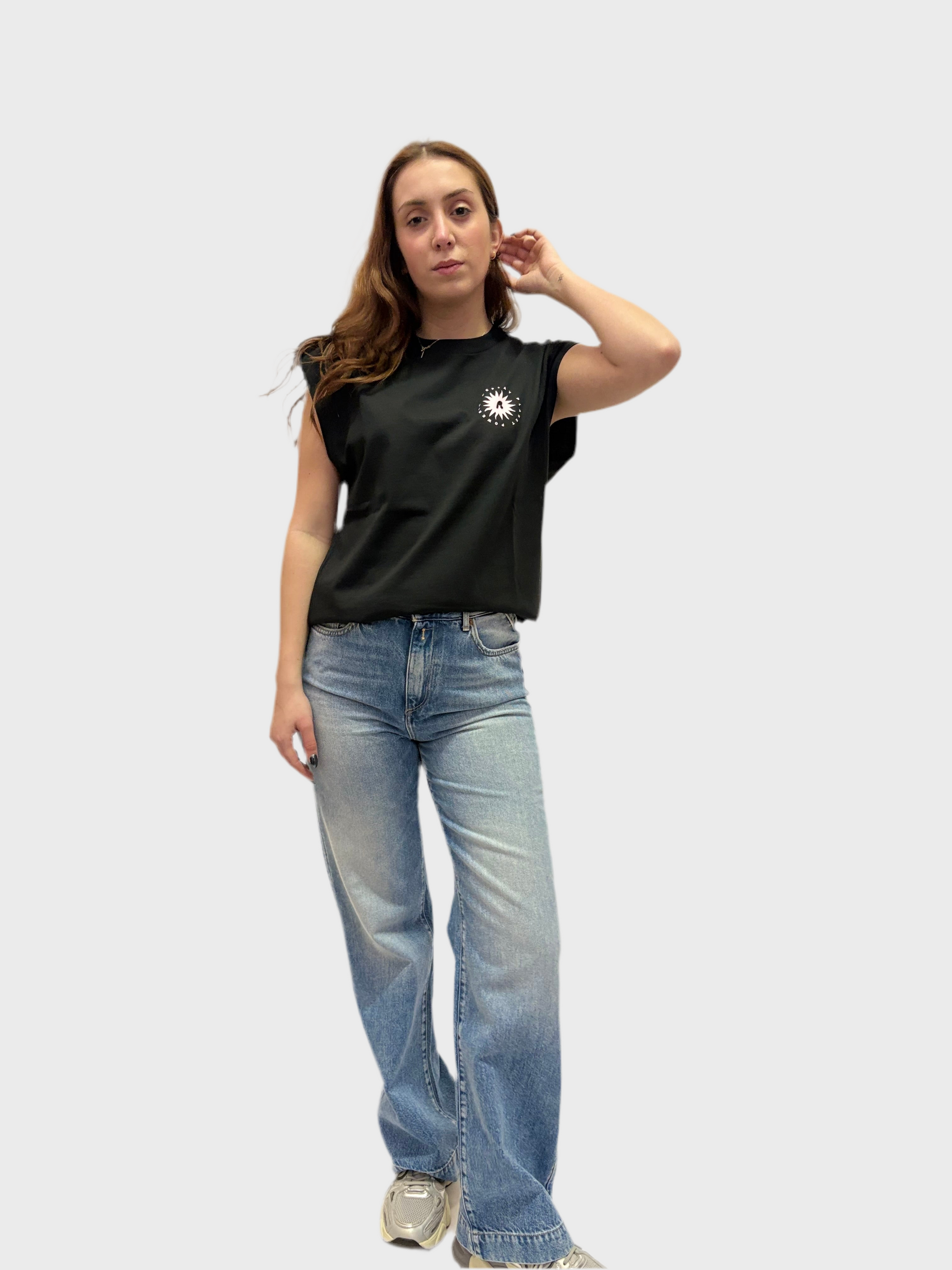 REPLAY DÁMSKÉ TRIČKO BEZ RUKÁVŮ