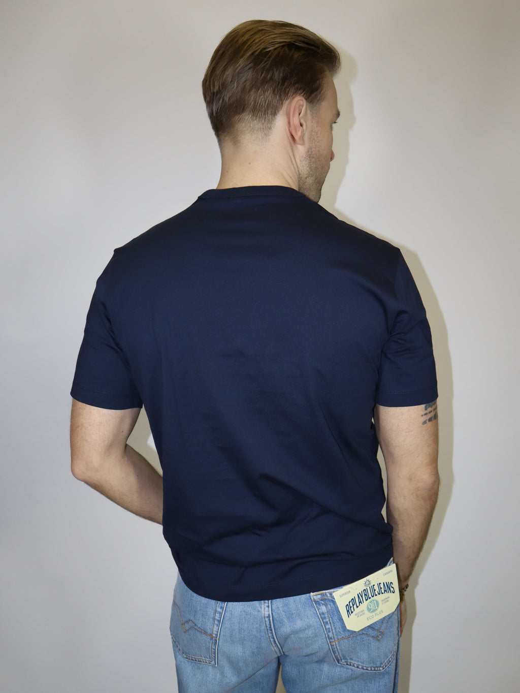 BLAUER PÁNSKÉ TRIČKO ERNST S POTISKEM
