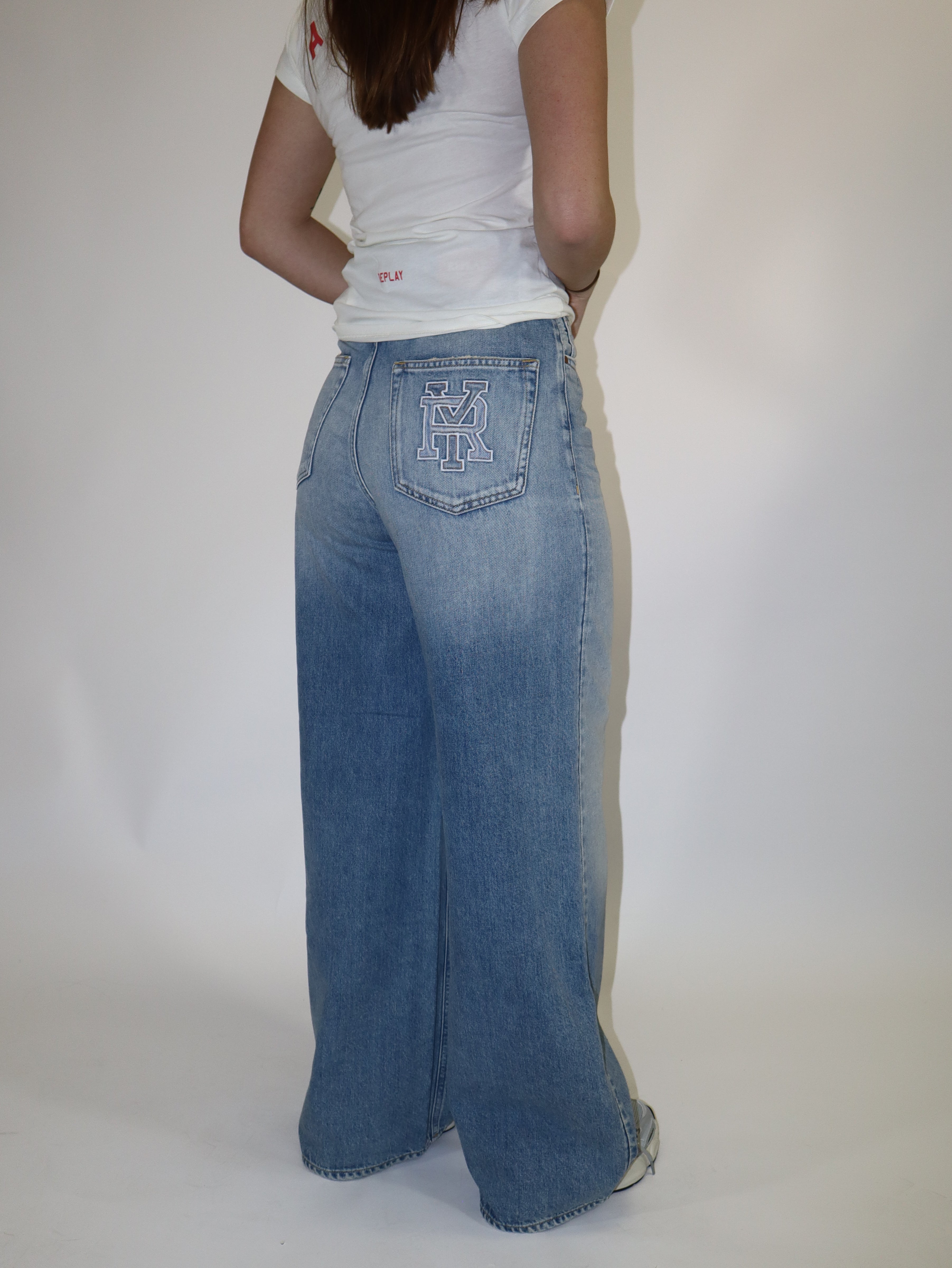 REPLAY WOMEN'S BAGGY JEANS MARGOTT