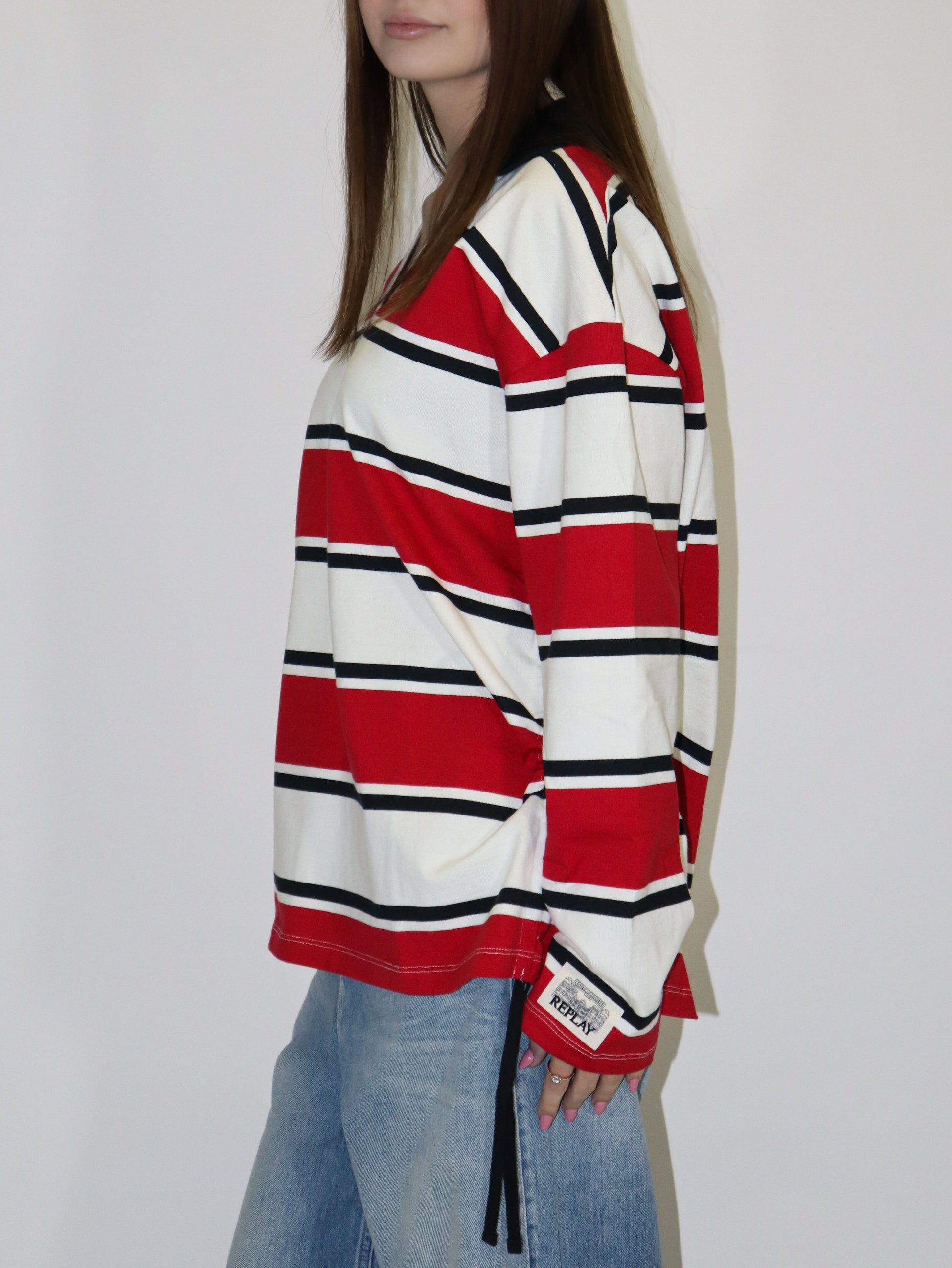 REPLAY DÁMSKÉ TRIČKO S DLOUHÝM RUKÁVEM