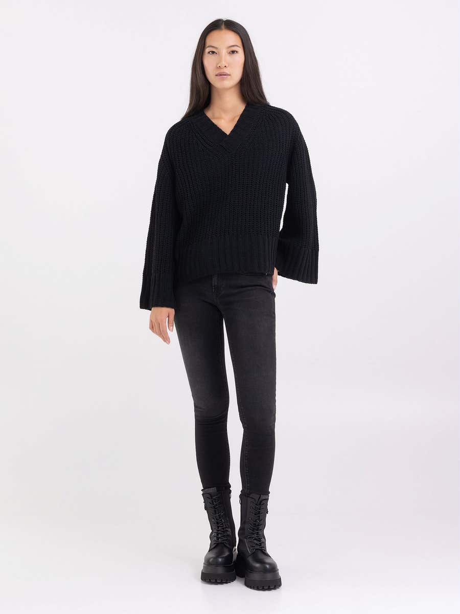 REPLAY VÁGOTT ZSENILIA PULÓVER