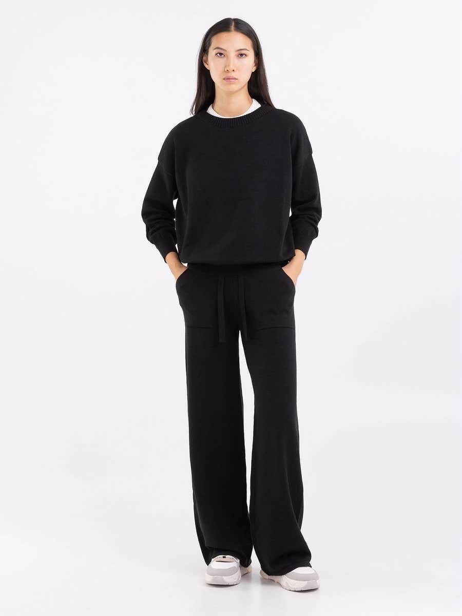 REPLAY TÚLMÉRETES NŐI PULÓVER DEKORÁCIÓVAL