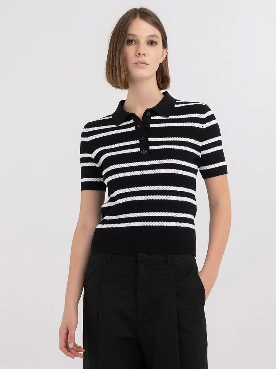 REPLAY POLOKOŠILE ZO SLIM FIT Z BAVLNY - DK6059.000.G22578