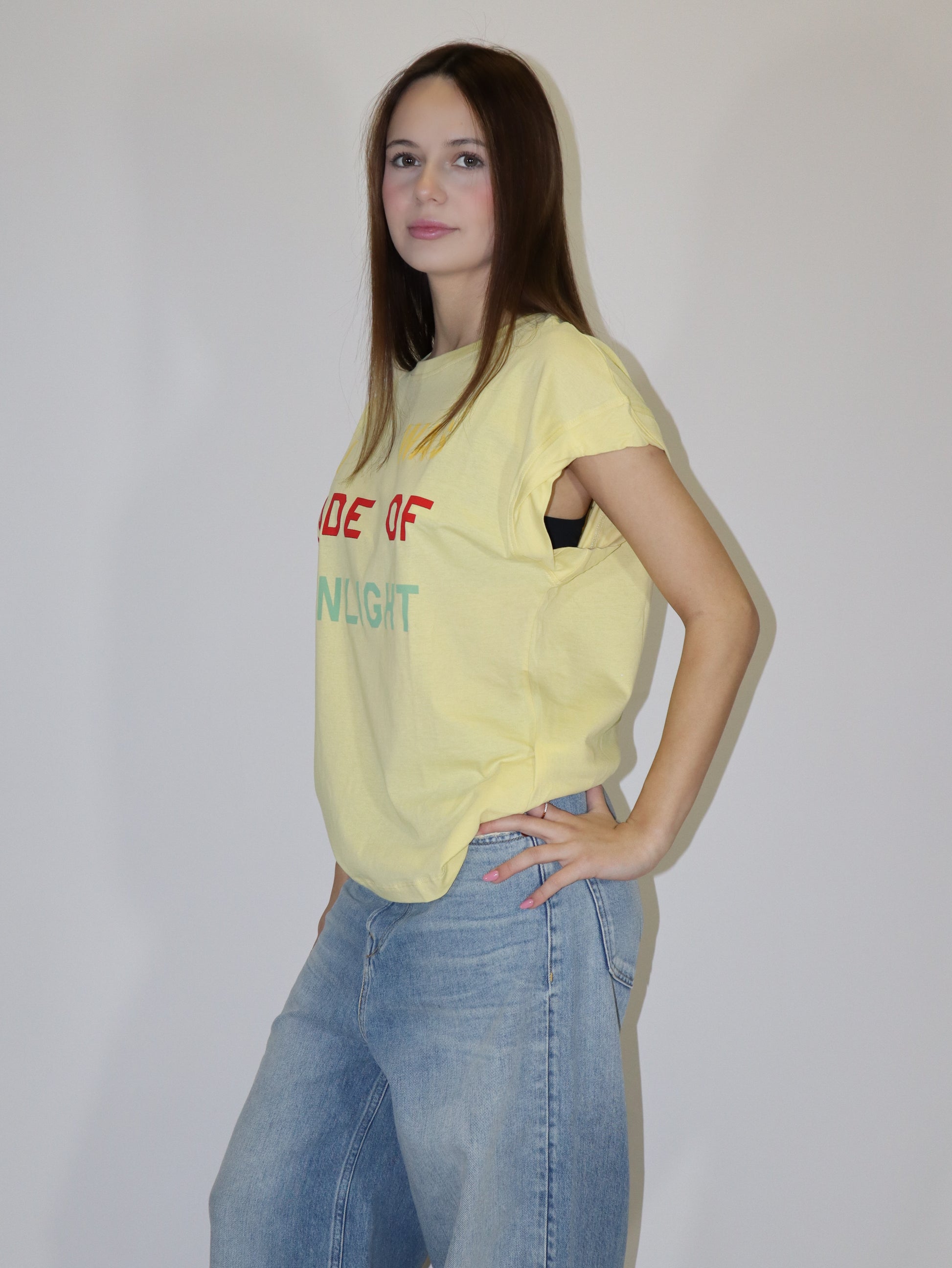 REPLAY DÁMSKÉ TRIČKO S BAREVNÝM POTISKEM