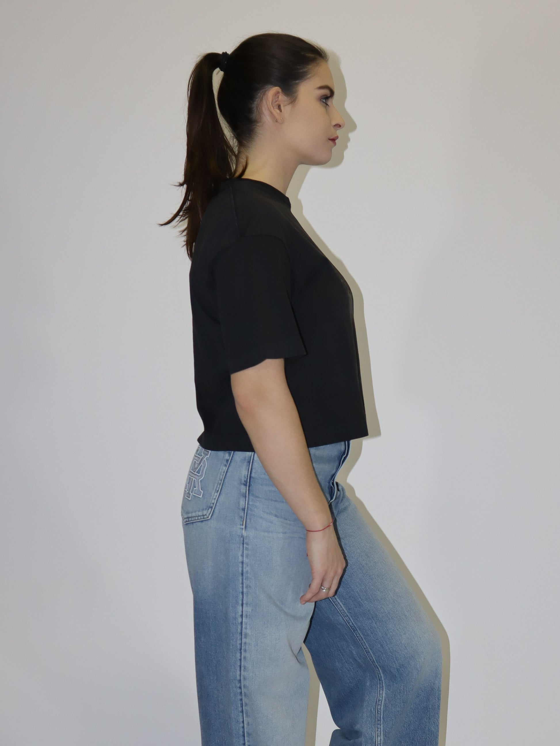 REPLAY DÁMSKÉ ZKRÁCENÉ TRIČKO S VÝRAZNÝM LOGEM