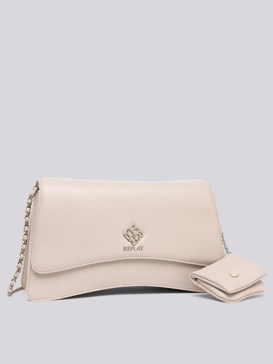 CROSSBODY TAŠKA S KLOPOU A POPRUHOM NA RAMENO - FW3583.000.A0015G