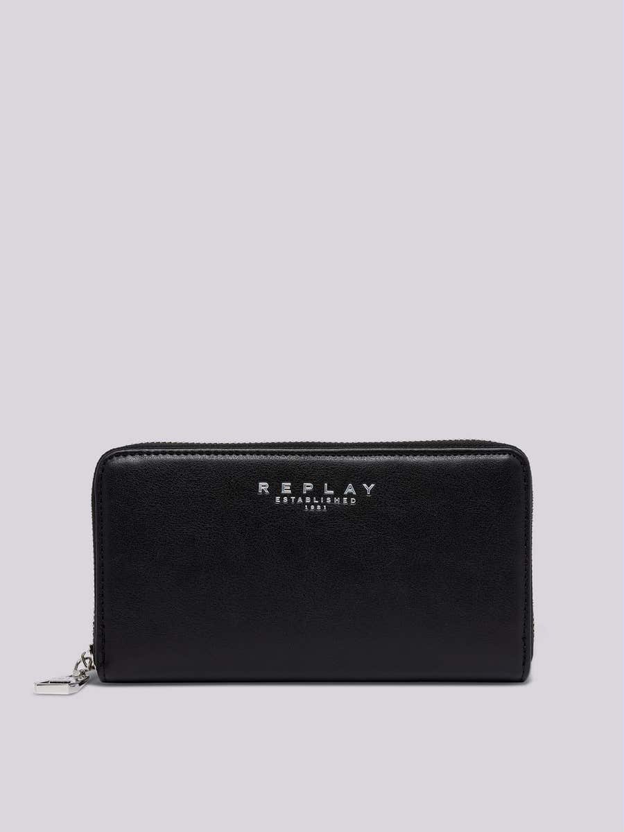 REPLAY NŐI EGYSZÍNŰ LOGÓS PÉNZTÁRCA