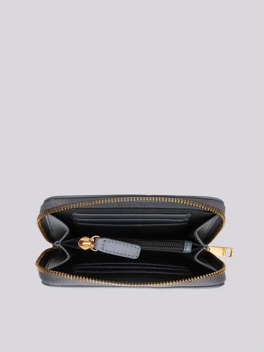 REPLAY NŐI MONOKRÓM PÉNZTÁRCA FELIRATTAL