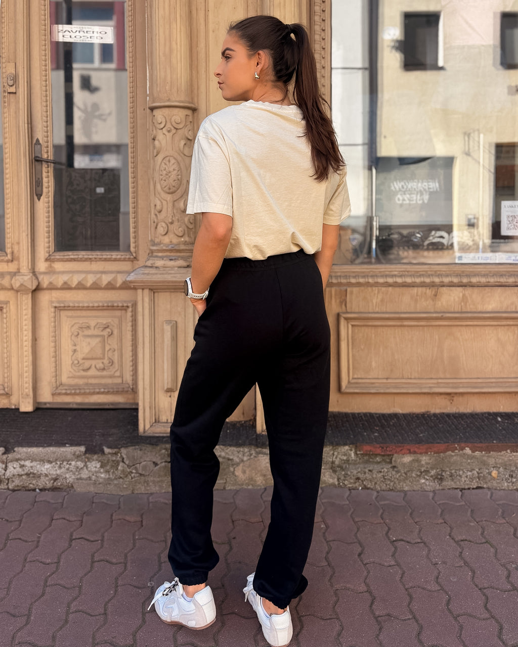 DAMEN-JOGGINGHOSE REPLAY MIT RIPPENBÜNDCHEN – W8157C .000.23808