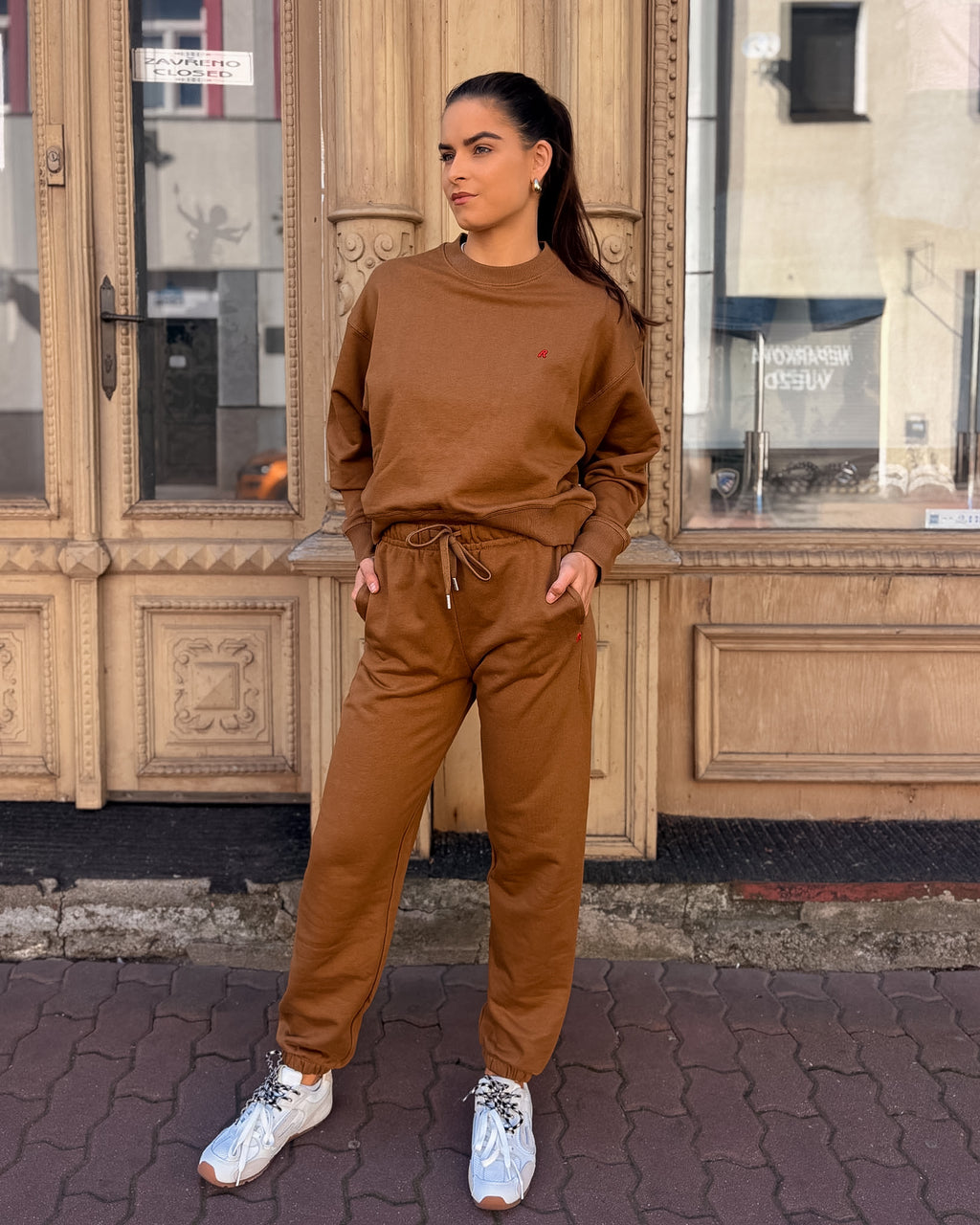 DAMEN-JOGGINGHOSE REPLAY MIT RIPPENBÜNDCHEN – W8157C .000.23808