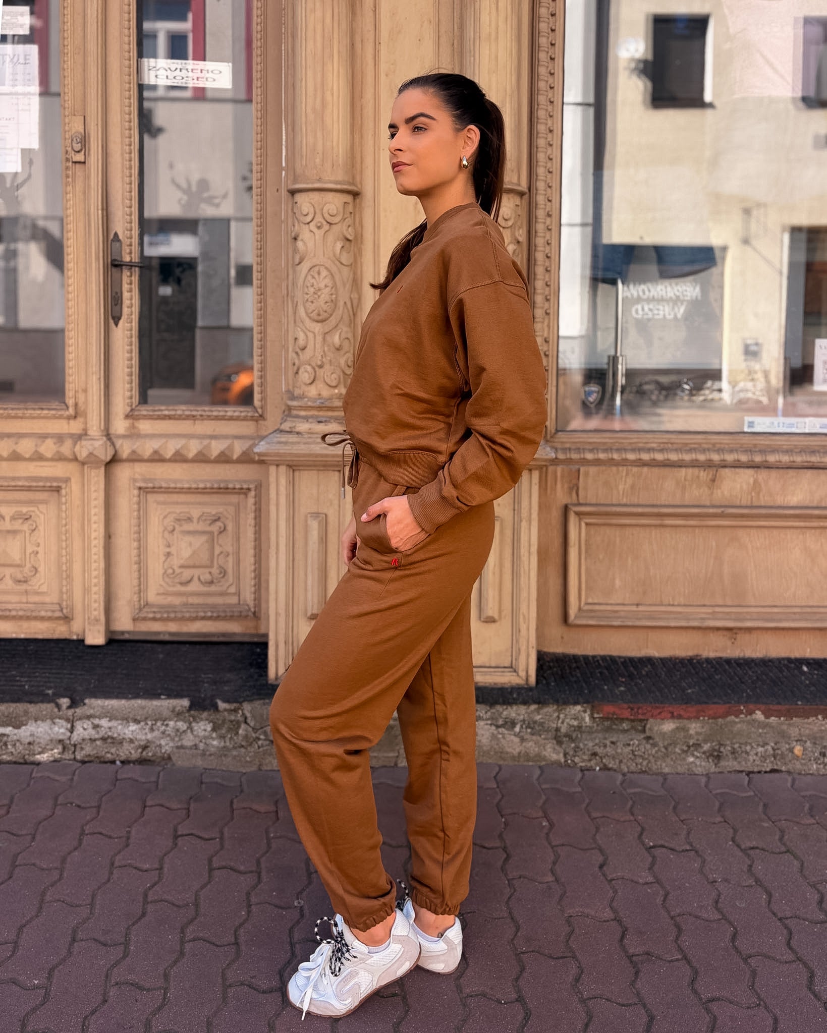 DAMEN-JOGGINGHOSE REPLAY MIT RIPPENBÜNDCHEN – W8157C .000.23808
