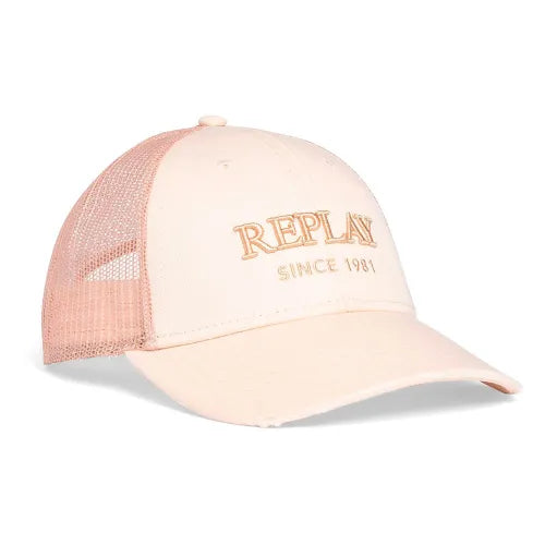 REPLAY PÁNSKÁ ČEPICE S VYŠITÝM LOGEM