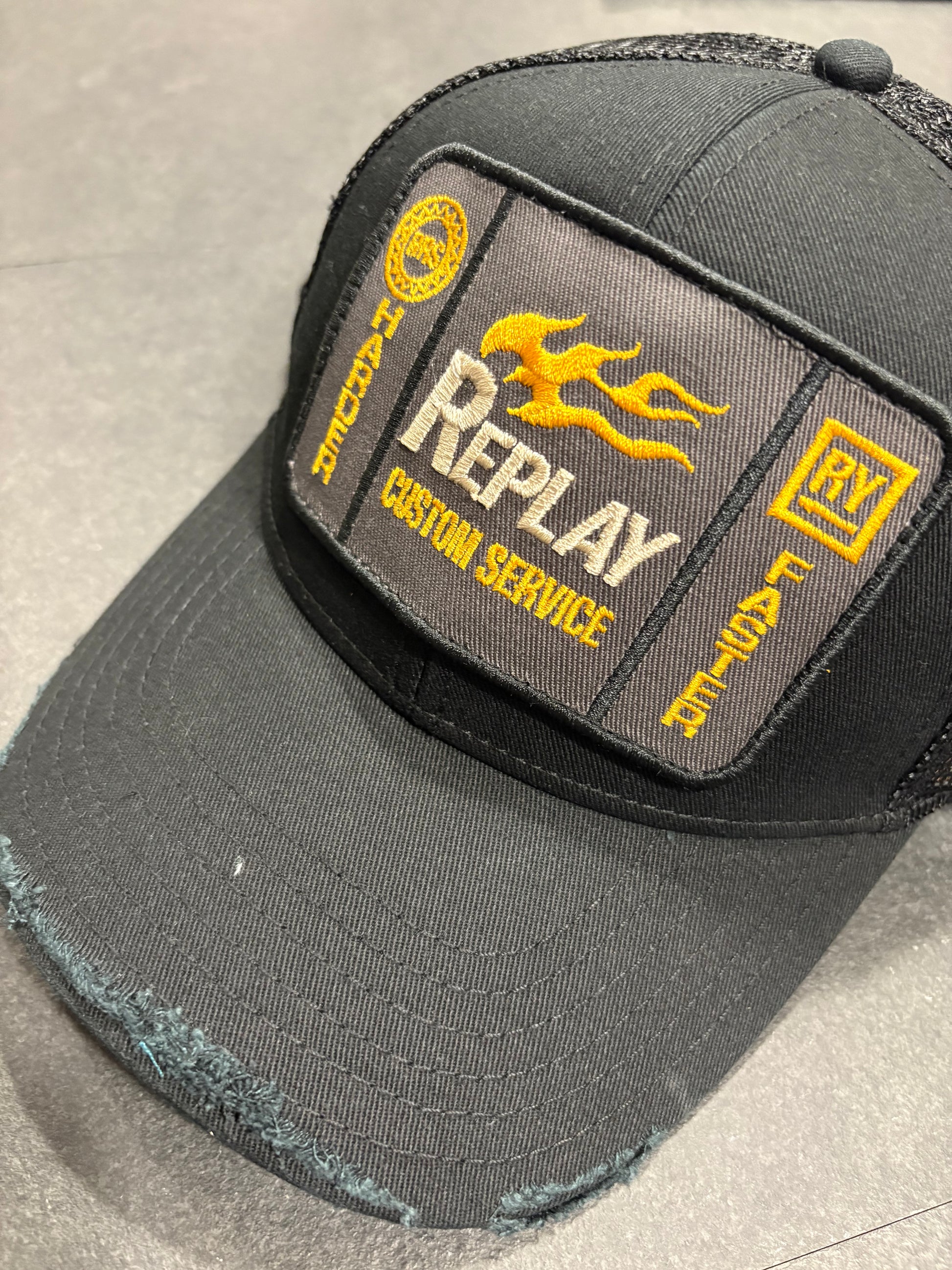 REPLAY KŠILTOVKA S POTISKEM PLAMENŮ