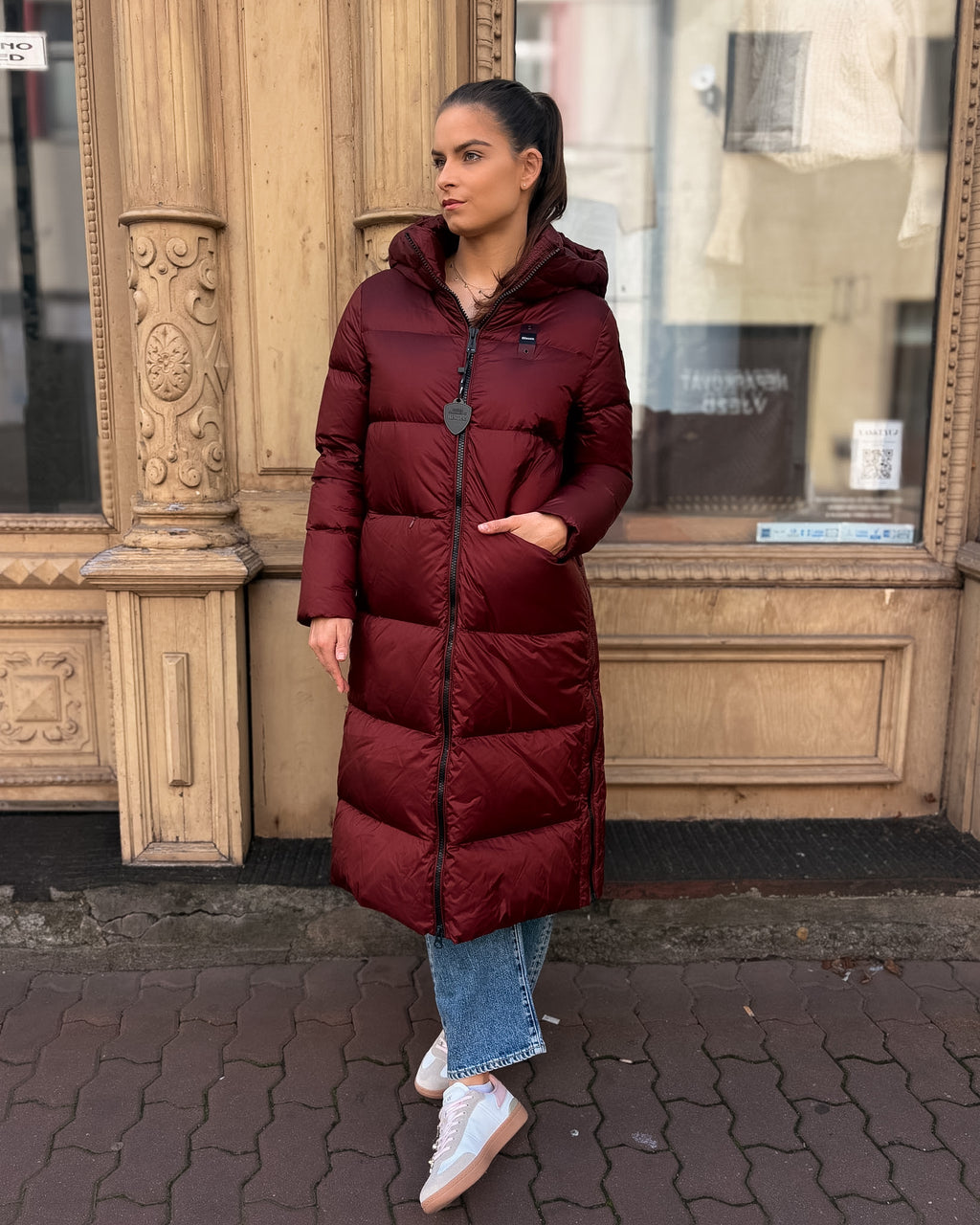 BLAUER DLOUHÁ MĚKKÁ PÉŘOVÁ BUNDA CELIA - 26WBLDK03389007455