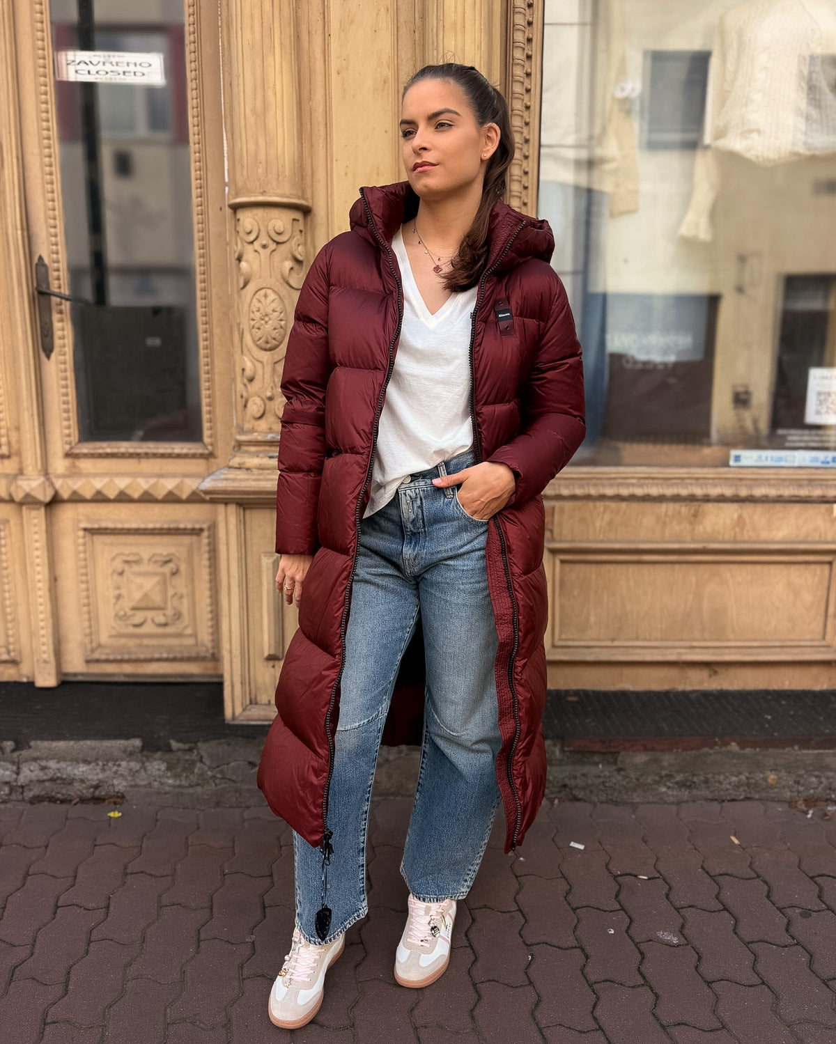 BLAUER DLOUHÁ MĚKKÁ PÉŘOVÁ BUNDA CELIA - 26WBLDK03389007455