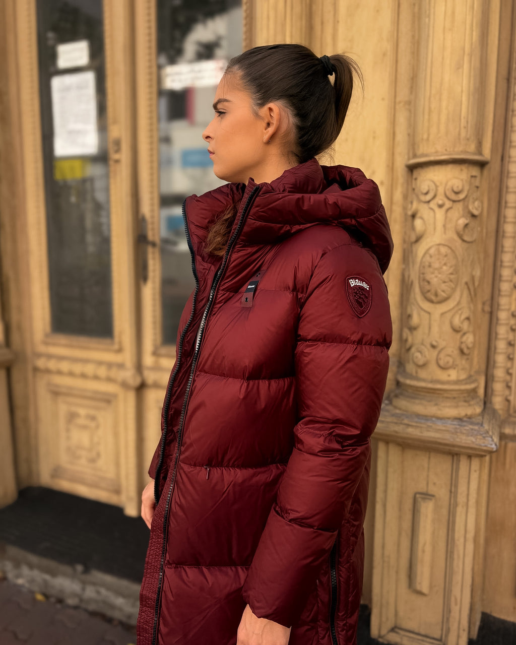 BLAUER DLOUHÁ MĚKKÁ PÉŘOVÁ BUNDA CELIA - 26WBLDK03389007455