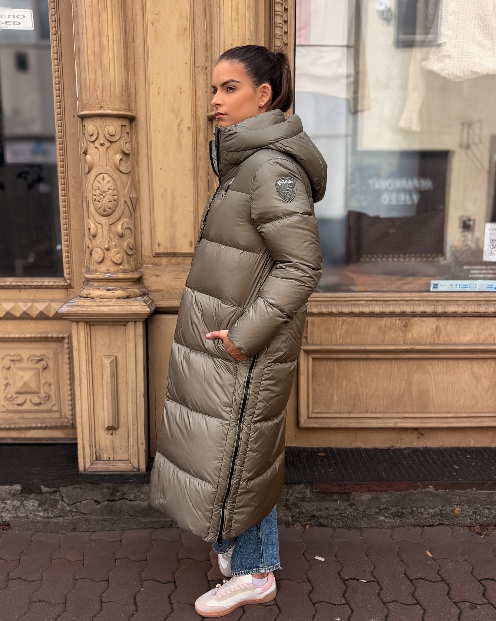 BLAUER DLOUHÁ MĚKKÁ PÉŘOVÁ BUNDA CELIA - 26WBLDK03389007455