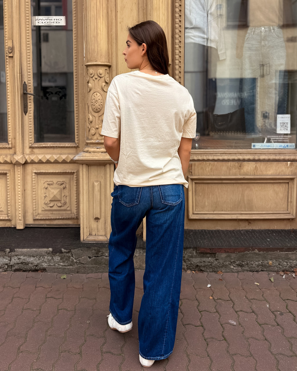 DÁMSKE OVERSIZED TRIČKO REPLAY S WESTERNOVÝM MOTÍVOM - W08NU .000.00L00G