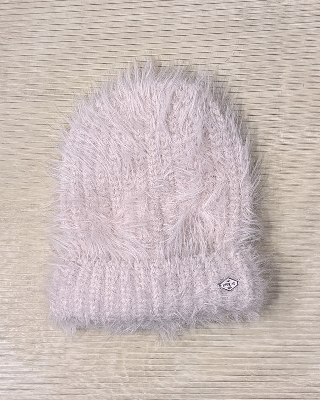 DAMEN-STRICKMÜTZE REPLAY AUS WEICHEM, FLAUSCHIGEM GARN - AW00AS .000.A7243Q