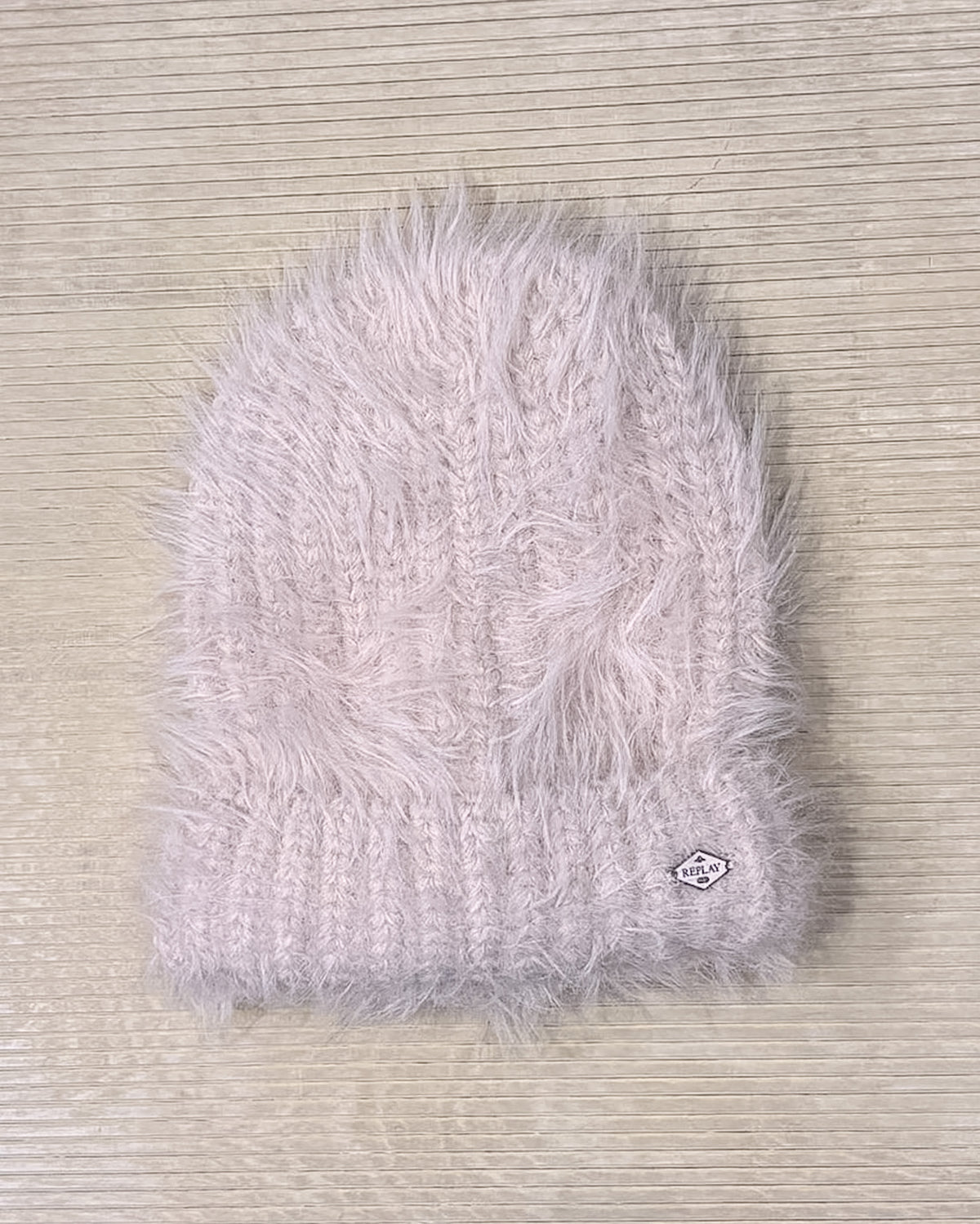 DAMEN-STRICKMÜTZE REPLAY AUS WEICHEM, FLAUSCHIGEM GARN - AW00AS .000.A7243Q