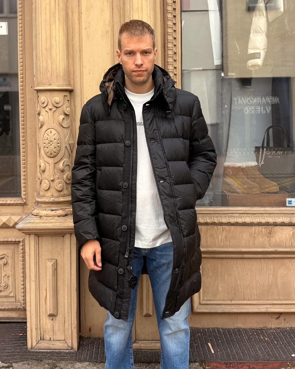 PÁNSKÁ PÉŘOVÁ BUNDA BLAUER CARVER