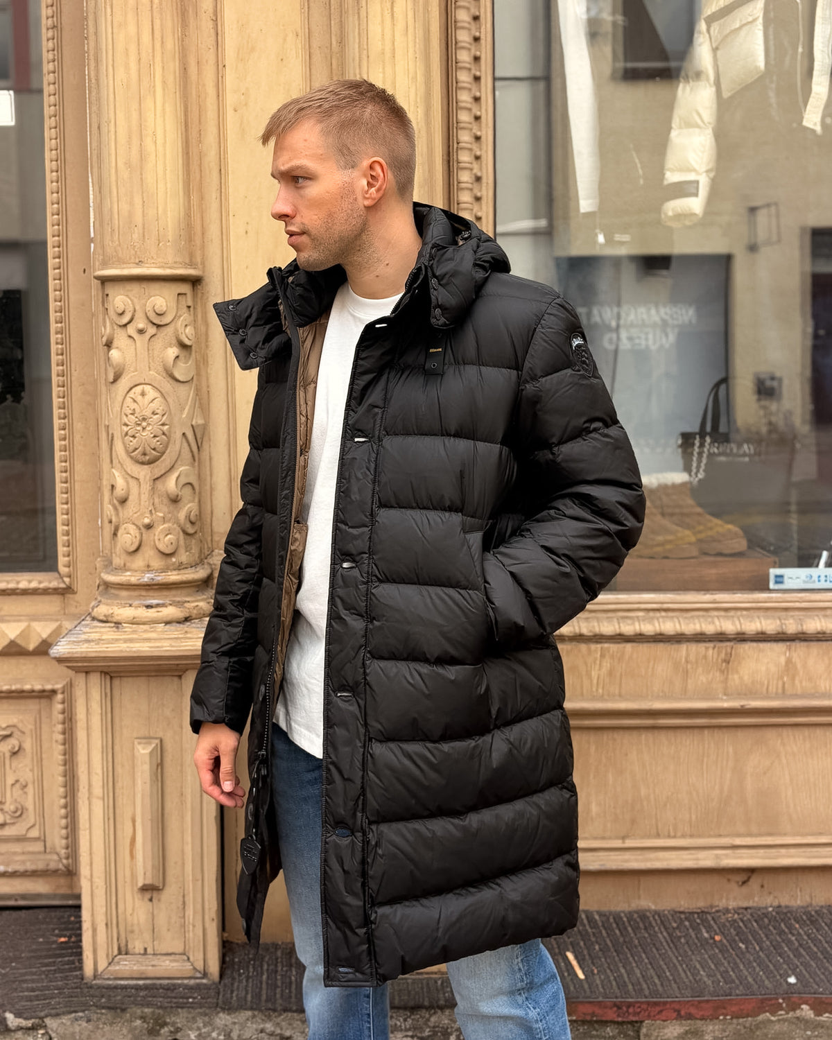 PÁNSKÁ PÉŘOVÁ BUNDA BLAUER CARVER