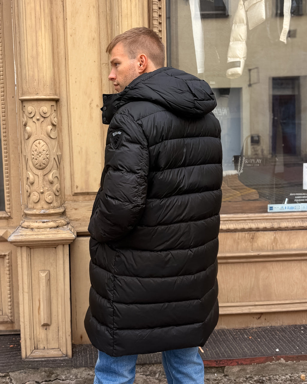 PÁNSKÁ PÉŘOVÁ BUNDA BLAUER CARVER