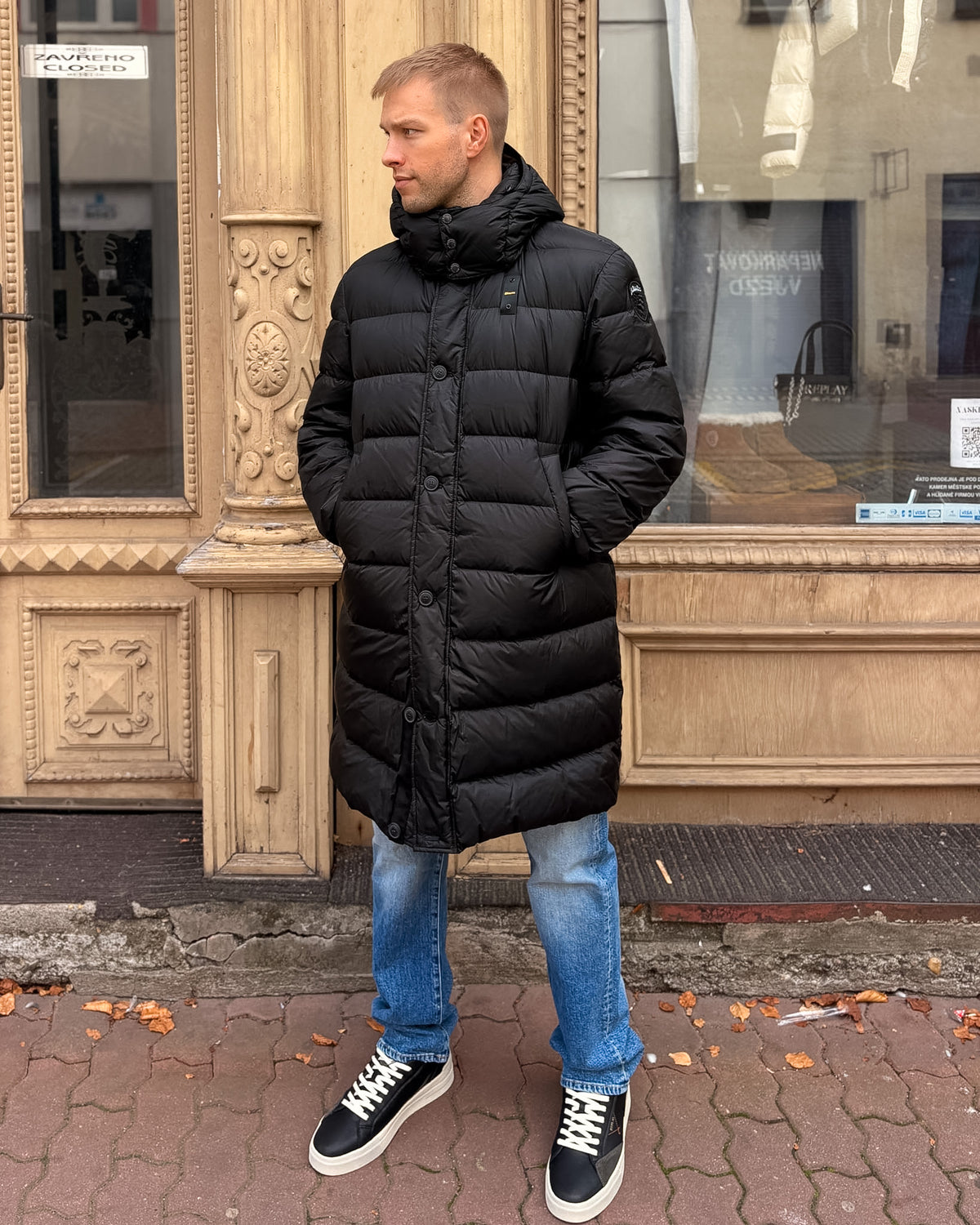 PÁNSKÁ PÉŘOVÁ BUNDA BLAUER CARVER