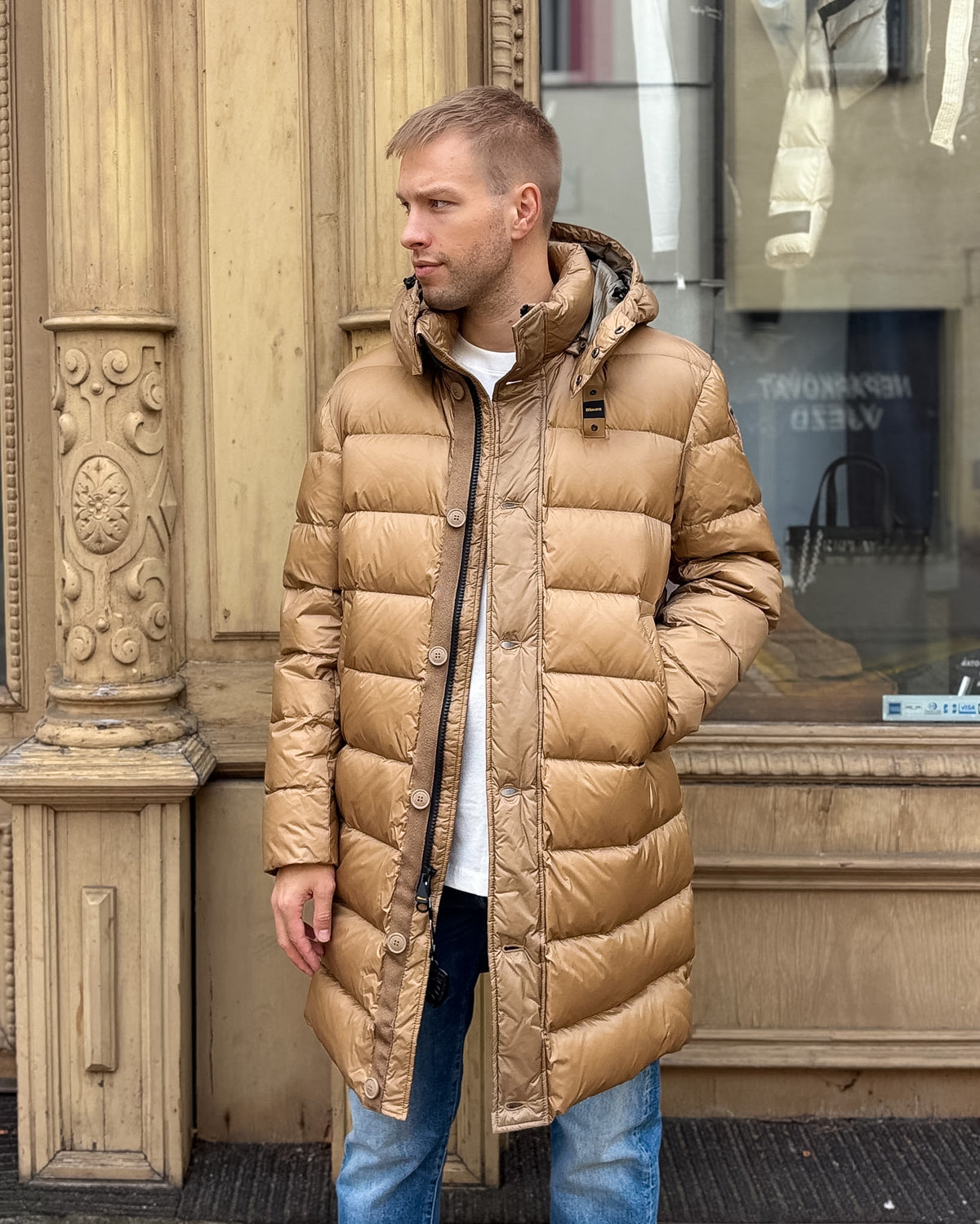 PÁNSKÁ PÉŘOVÁ BUNDA BLAUER CARVER