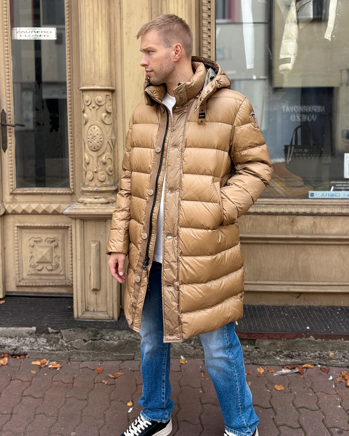 PÁNSKÁ PÉŘOVÁ BUNDA BLAUER CARVER