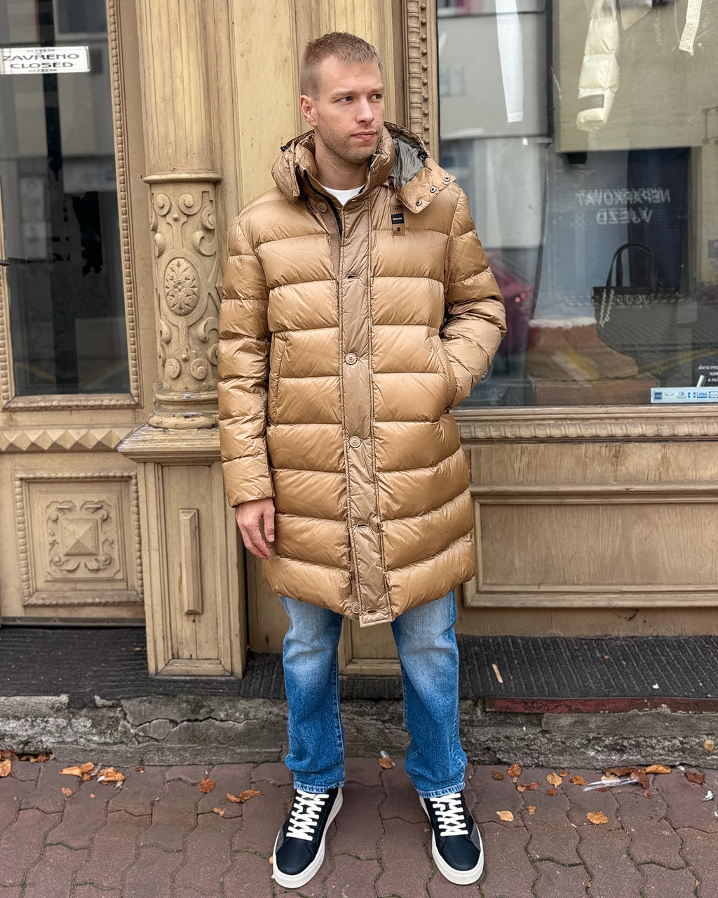 PÁNSKÁ PÉŘOVÁ BUNDA BLAUER CARVER