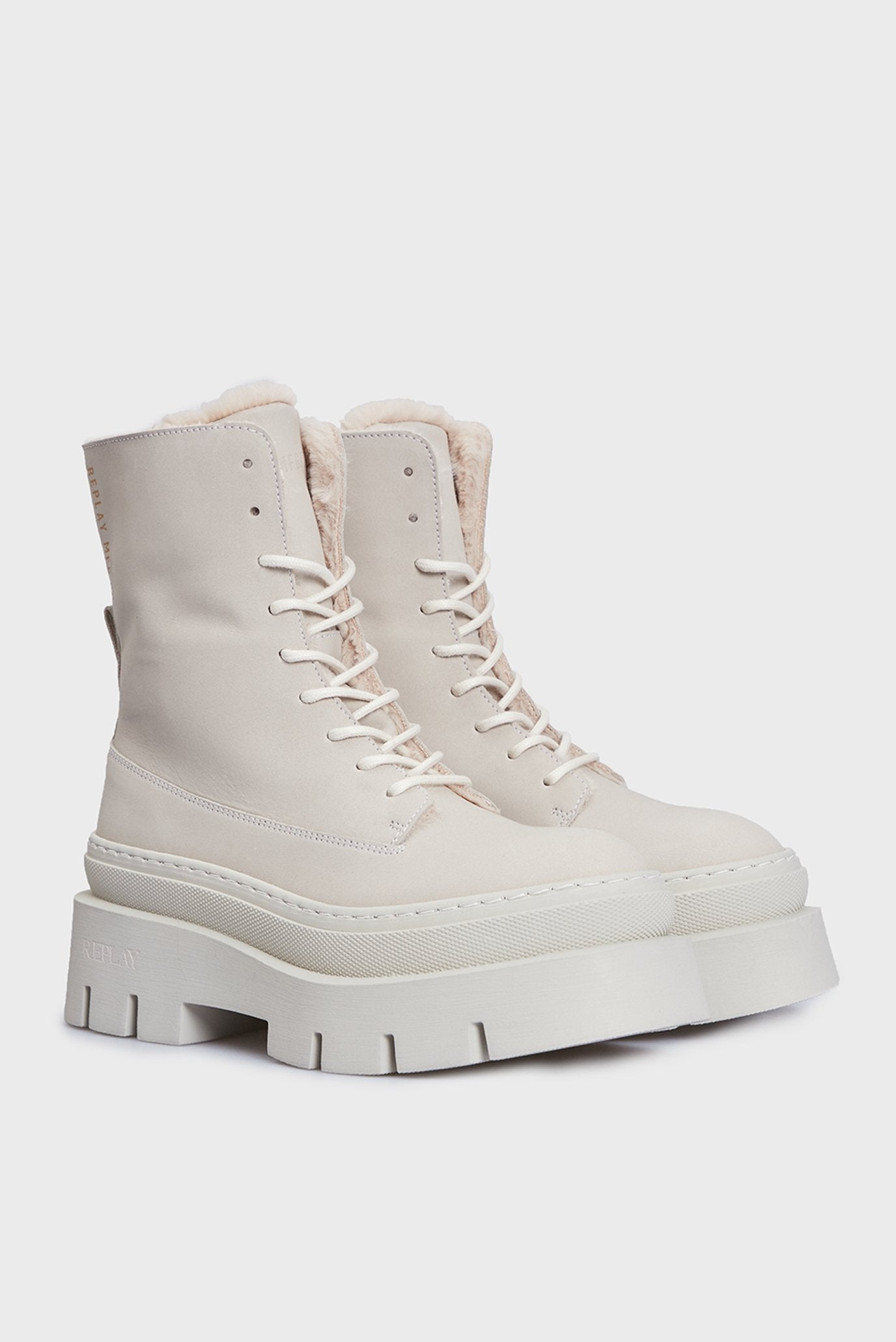 REPLAY NATHALIE BŐR FŰZŐS SZŐRMÉS BOKAZSÁK