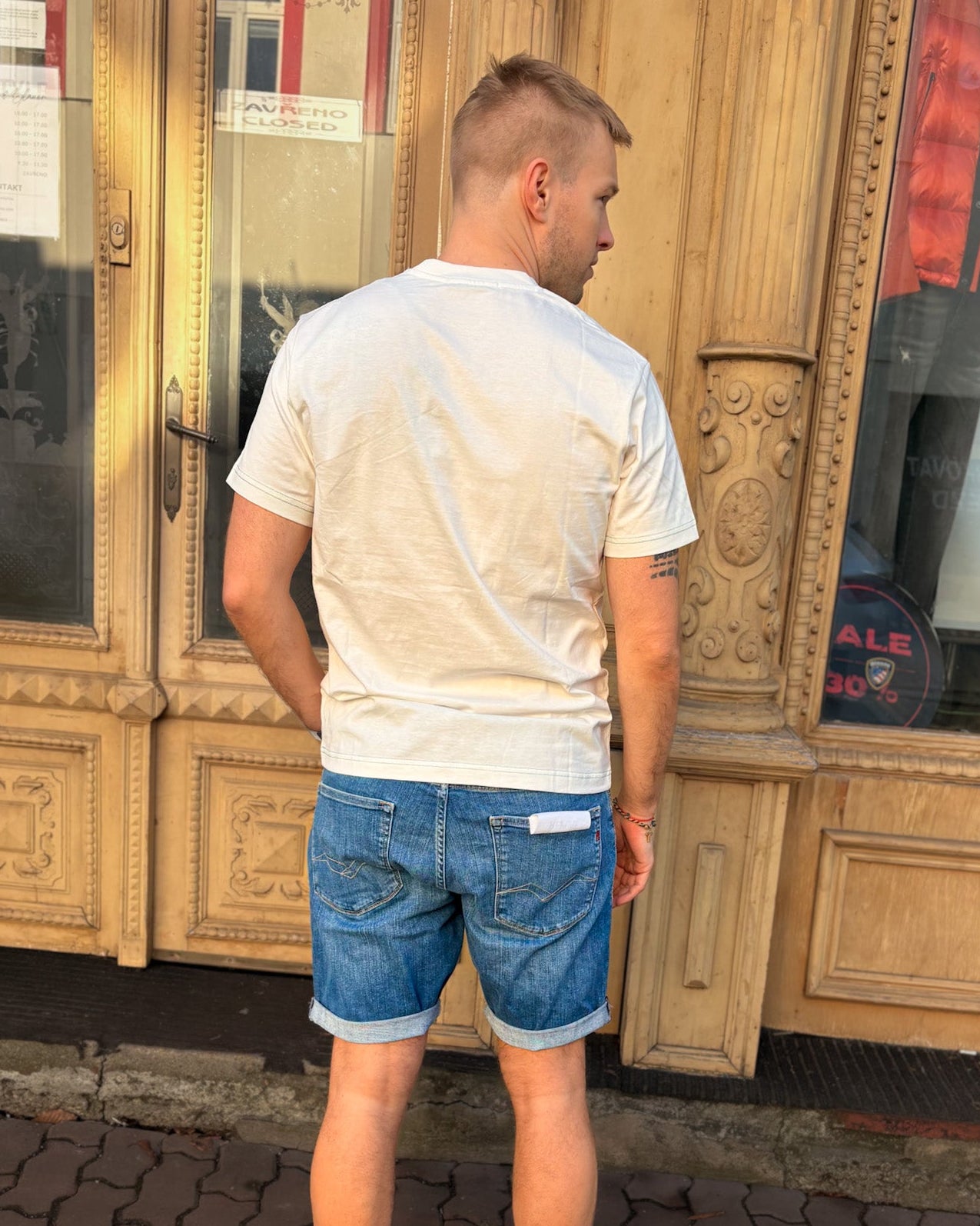 PÁNSKÉ TRIČKO REPLAY S POTISKEM “JUICY AND TASTY” 