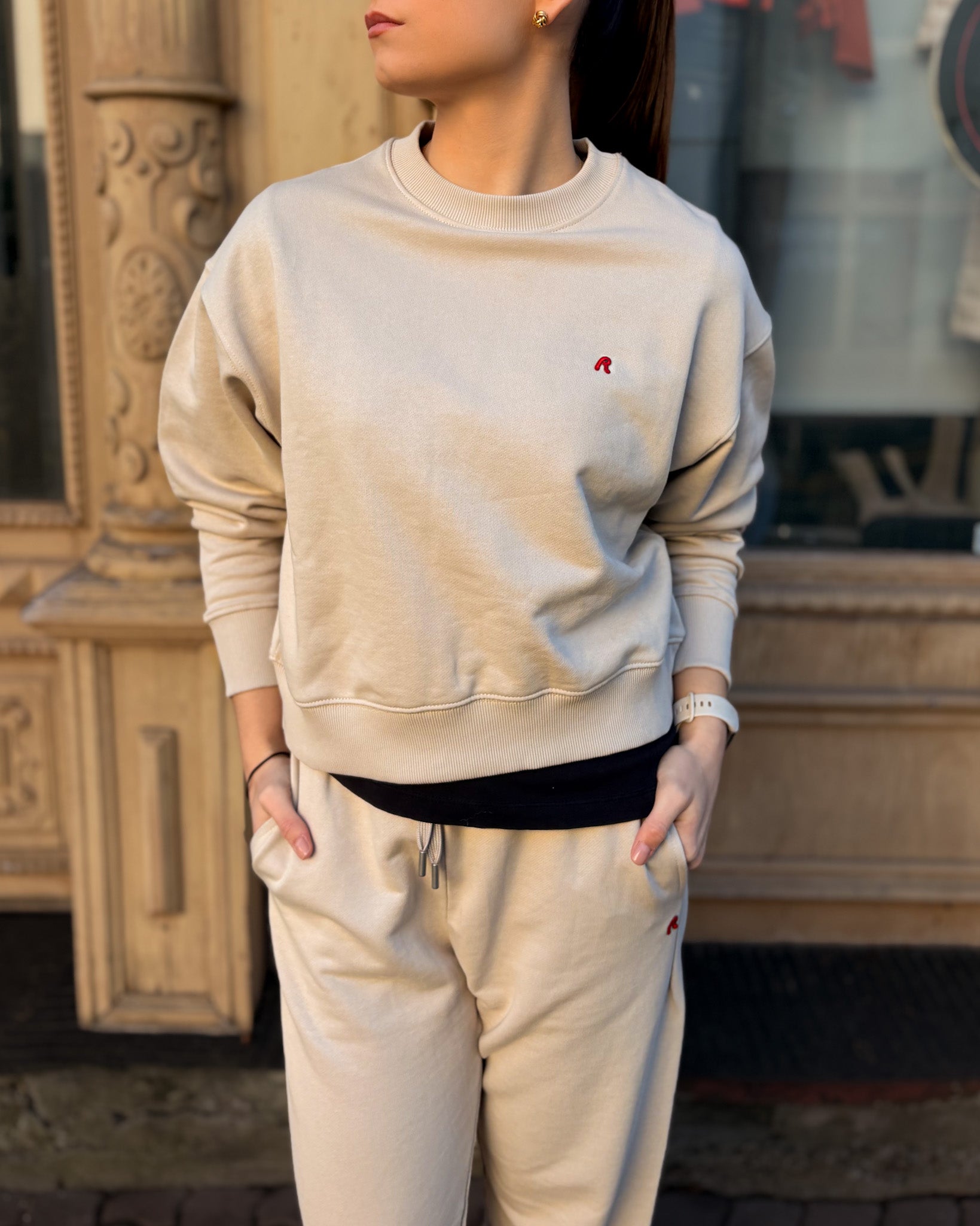 DÁMSKA MIKINA REPLAY BASIC STRIHU