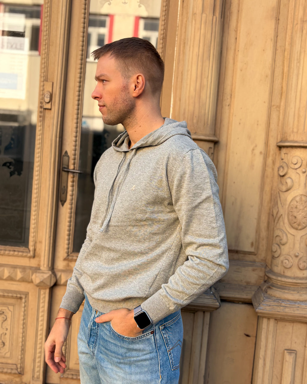 PÁNSKÝ SVETR REPLAY S KAPUCÍ 