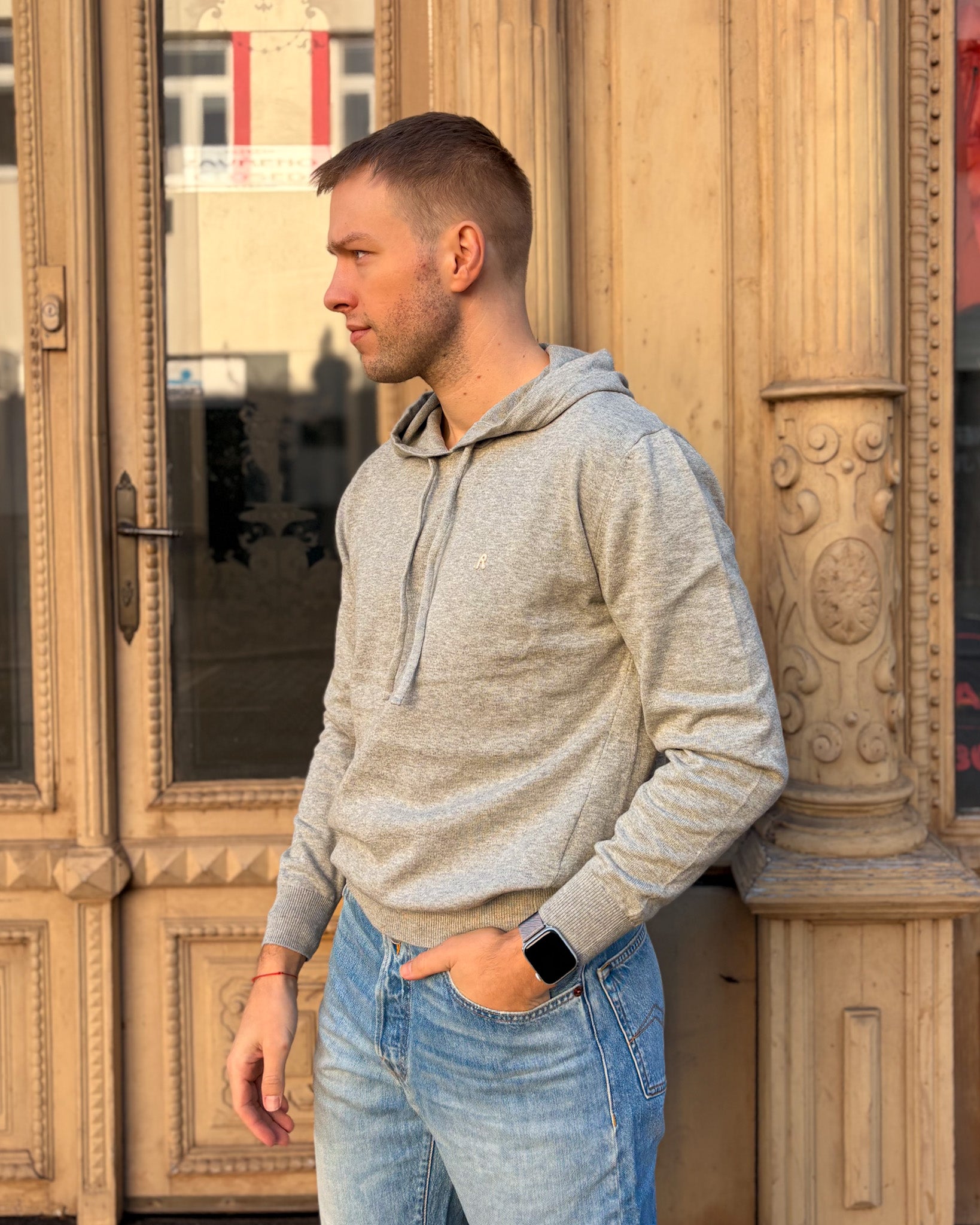 PÁNSKÝ SVETR REPLAY S KAPUCÍ 