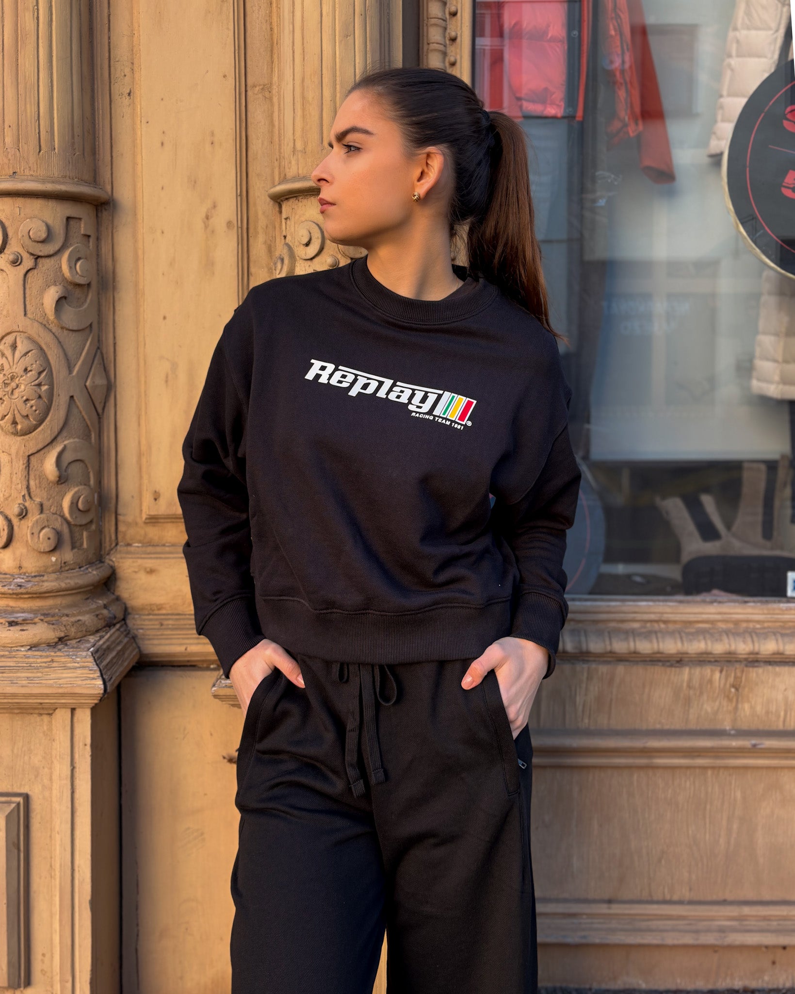 DÁMSKÁ MIKINA REPLAY RACING TEAM 1981 