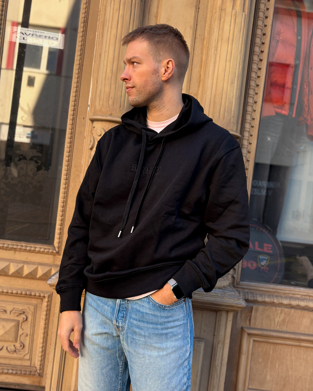 PÁNSKÁ MIKINA REPLAY S POTISKEM NA ZÁDECH