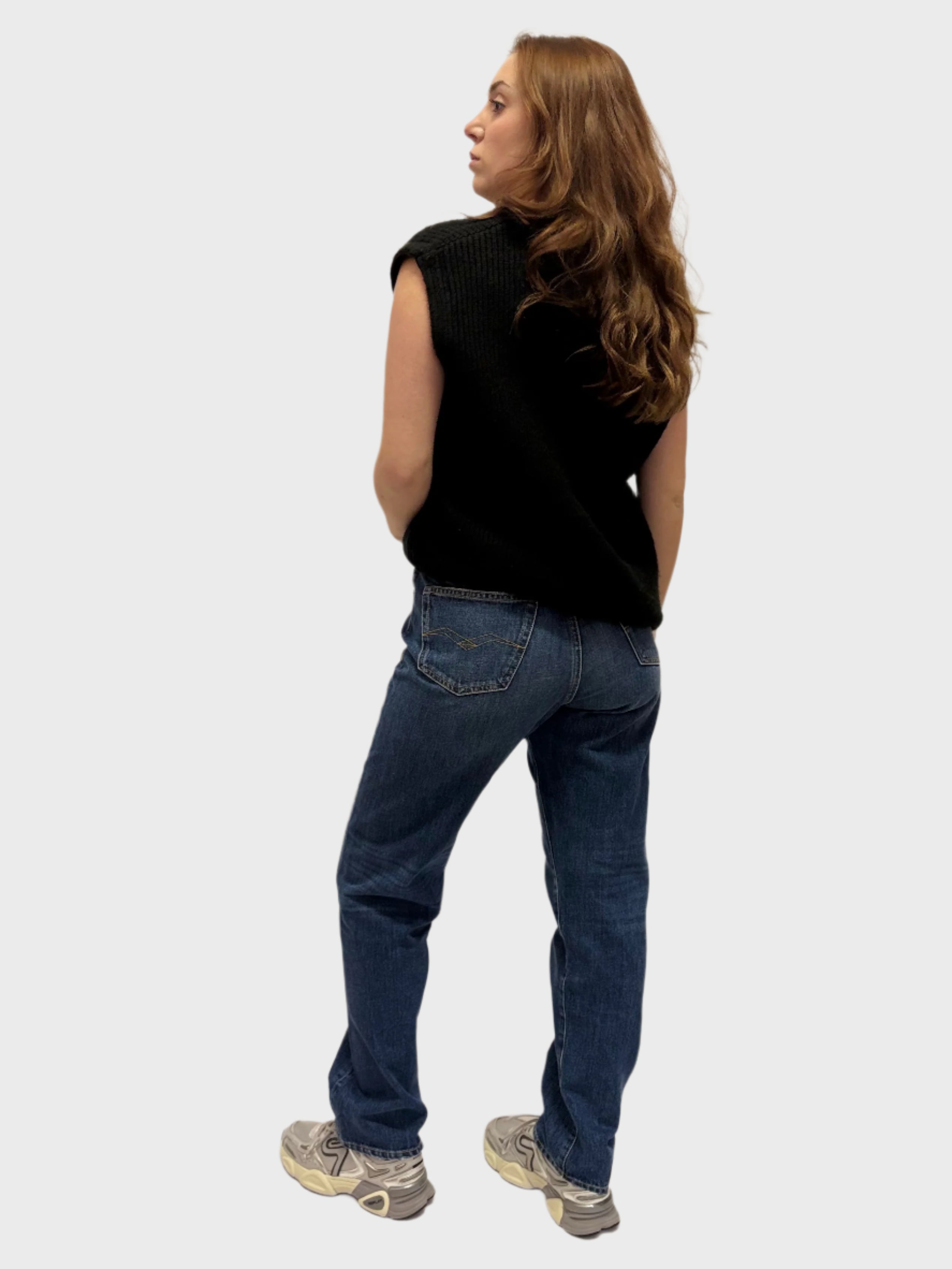 REPLAY WOMEN'S KNITTED BUTTONED VEST