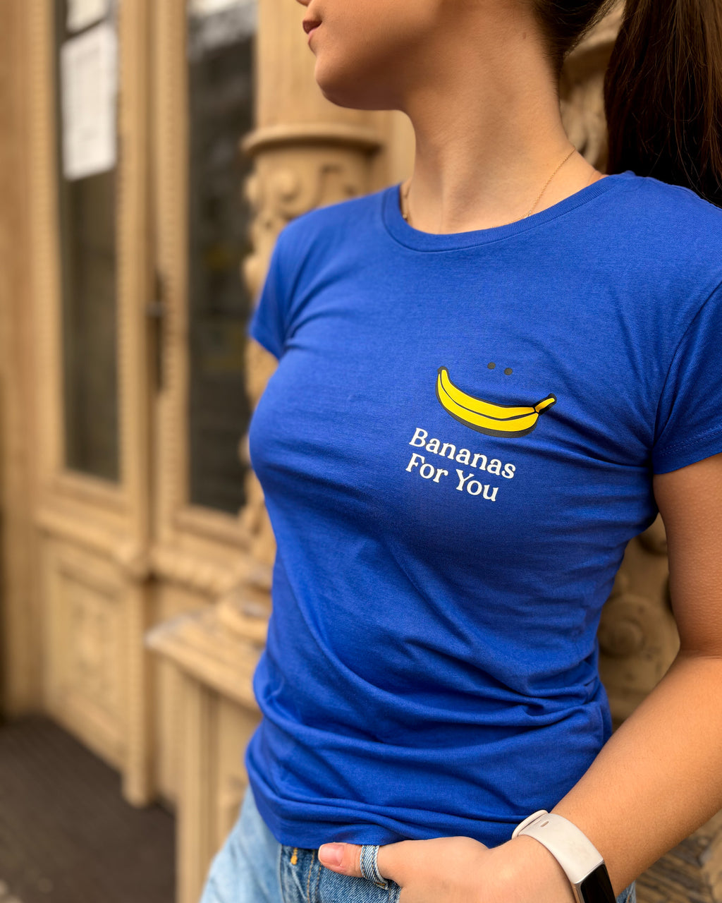 DÁMSKÉ TRIČKO REPLAY S POTISKEM “BANANAS FOR YOU”