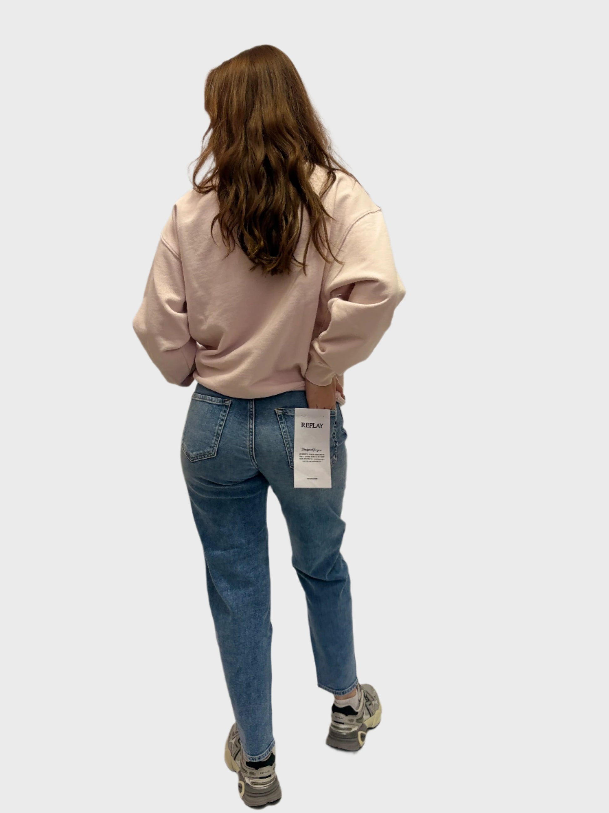 REPLAY DÁMSKÁ MIKINA S POTISKEM KVĚTIN