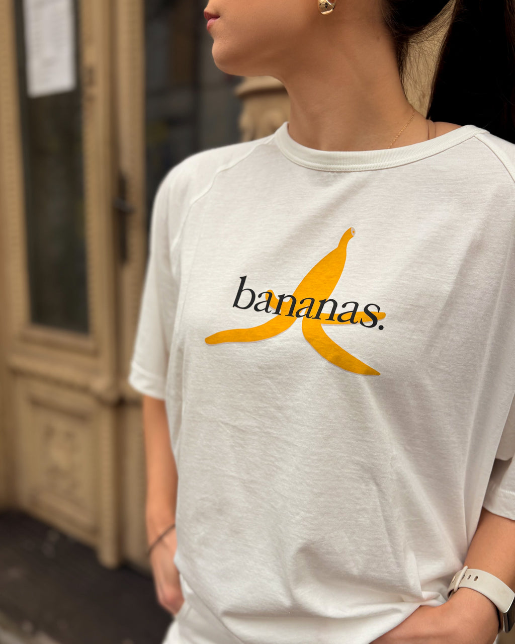 DÁMSKÉ TRIČKO REPLAY S POTISKEM “BANANAS” 