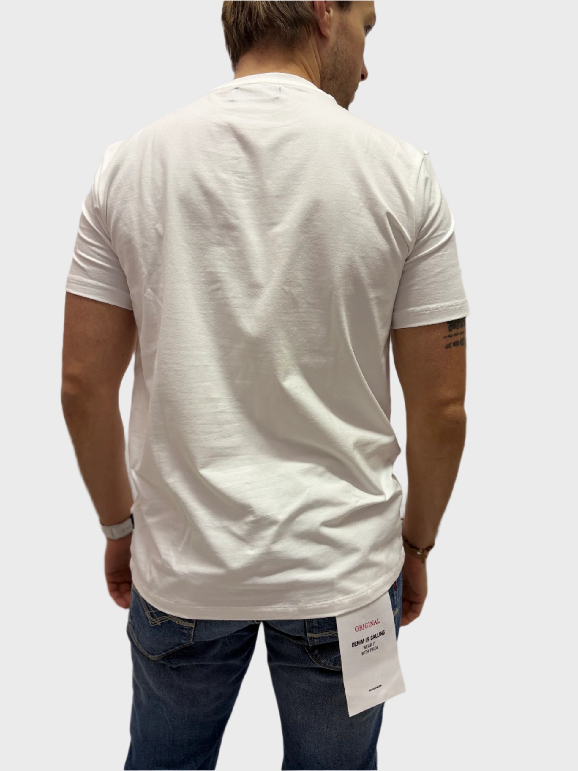 REPLAY PÁNSKÉ TRIČKO REGULAR-FIT STŘIHU