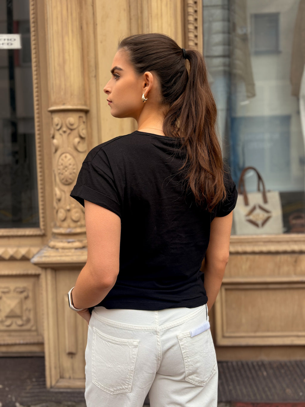 DÁMSKÉ TRIČKO REPLAY S POTISKEM "I'AM DOING GREAT"