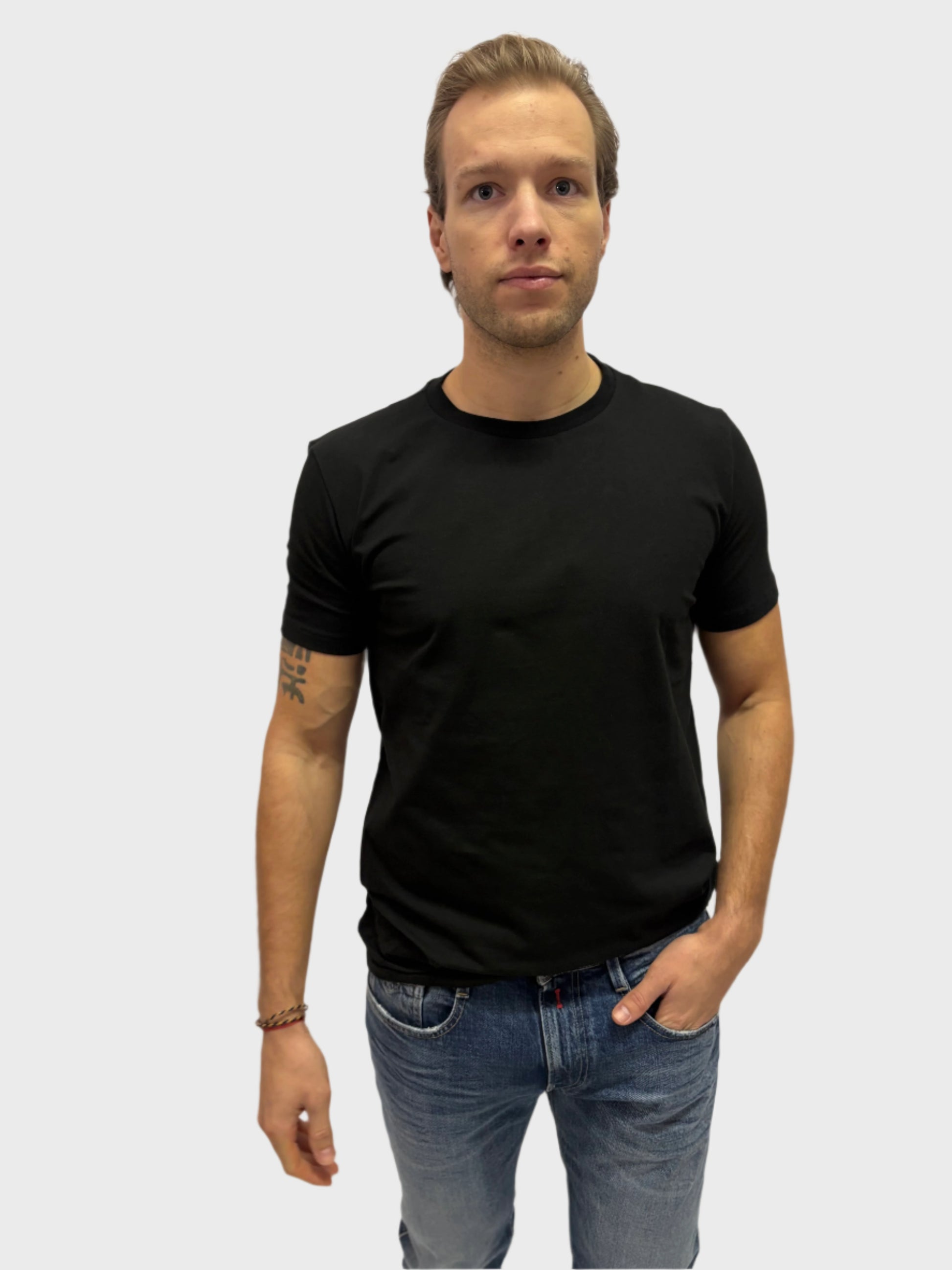 REPLAY PÁNSKÉ TRIČKO REGULAR-FIT STŘIHU