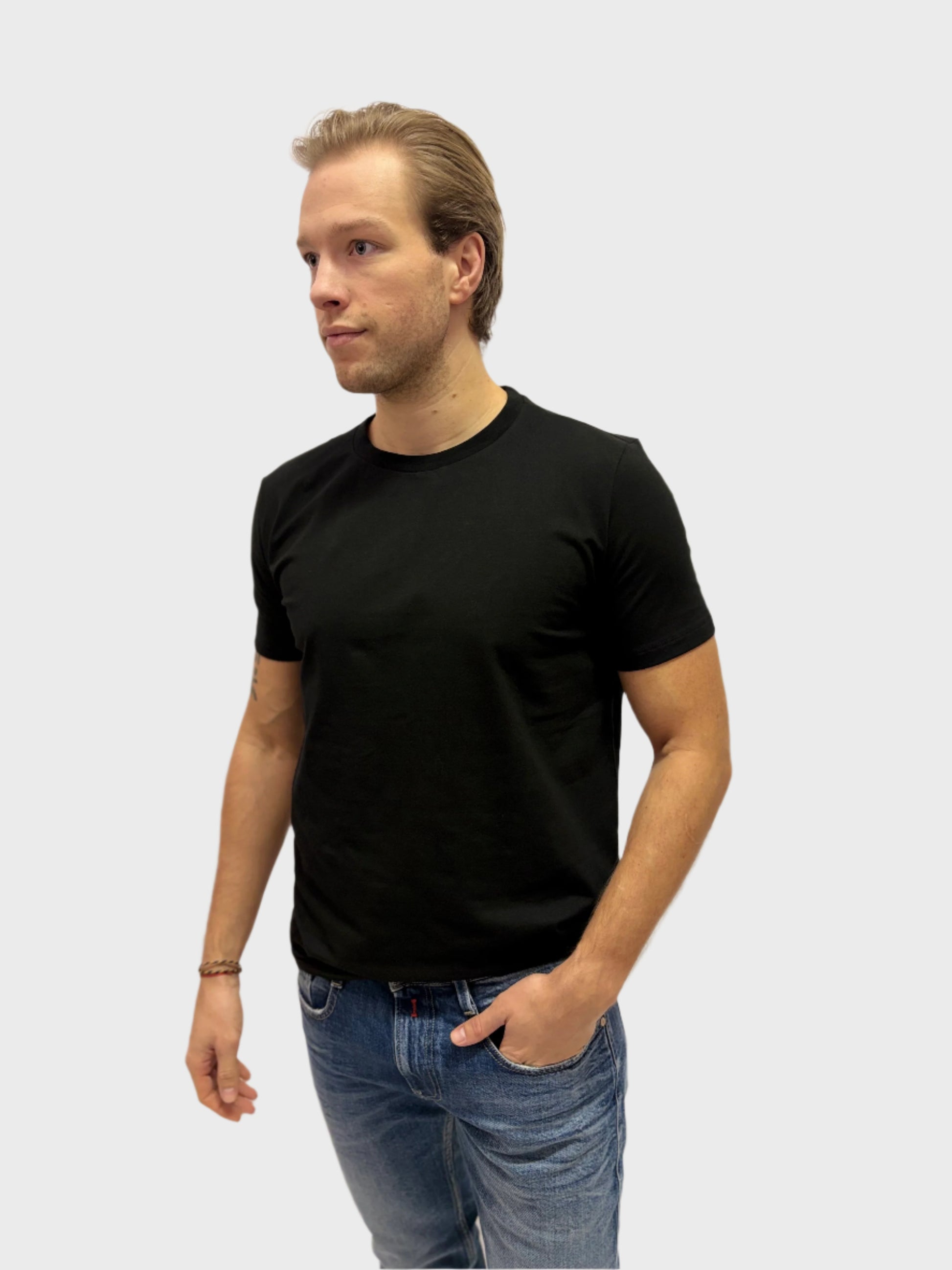 REPLAY PÁNSKÉ TRIČKO REGULAR-FIT STŘIHU