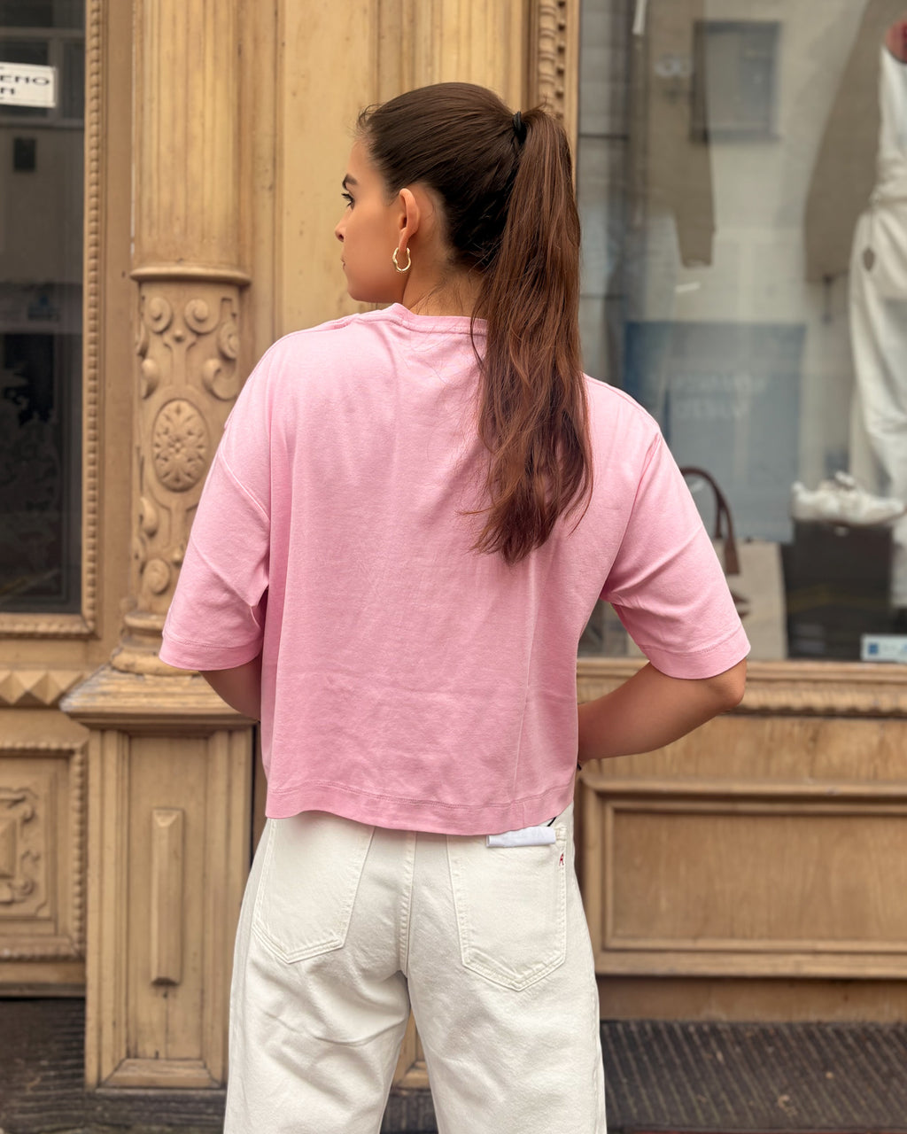 DAMSKÉ TRIČKO REPLAY S POTISKEM “REPLAY GOODS” 