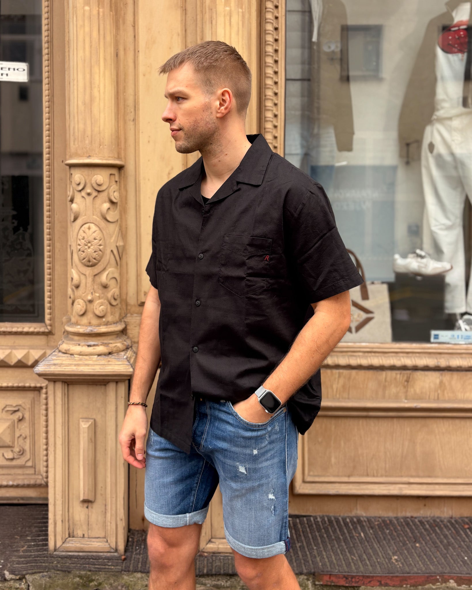 PÁNSKÁ KOŠILE REPLAY S KRÁTKÝ RUKÁVEM