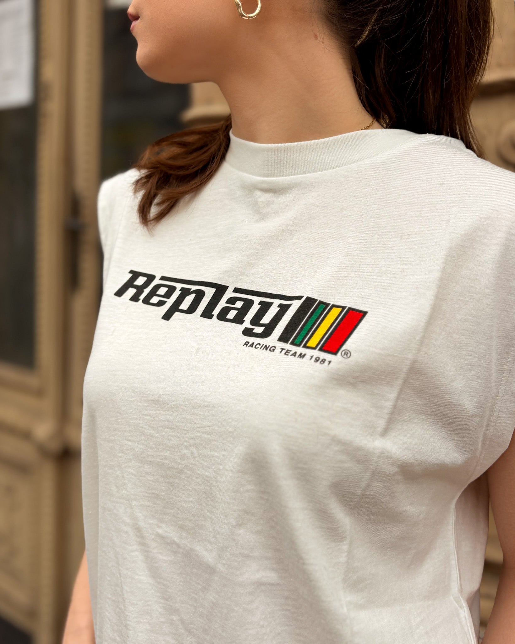 DÁMSKÉ TRIČKO REPLAY RACING TEAM 1981 