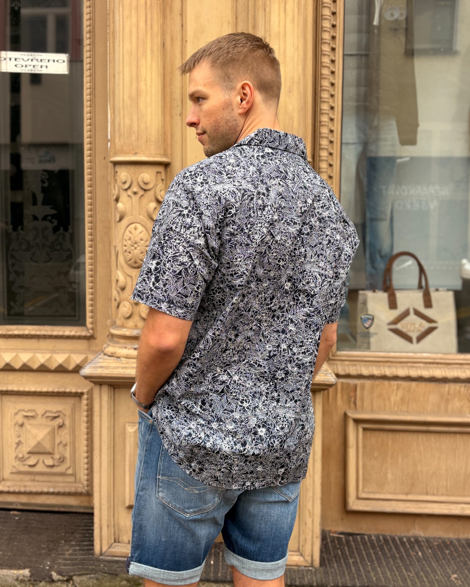 PÁNSKÁ KOŠILE REPLAY S KRÁTKÝM RUKÁVEM